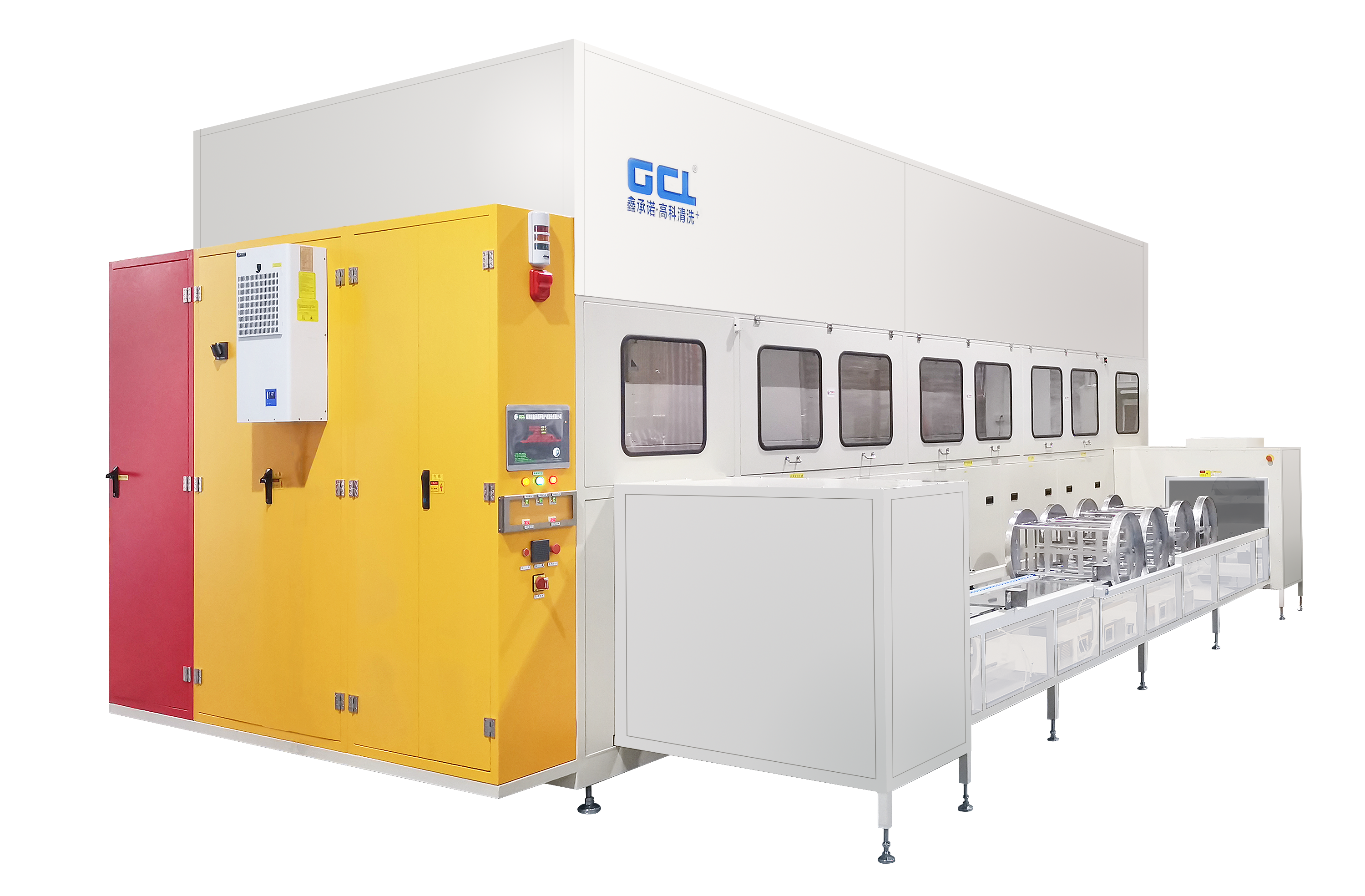 新能(néng)源電池結構件清洗機